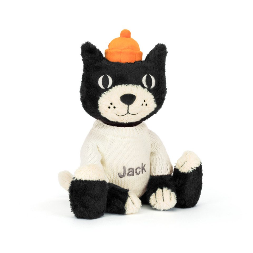 Jellycat Jack with Personalised Cream Jumper