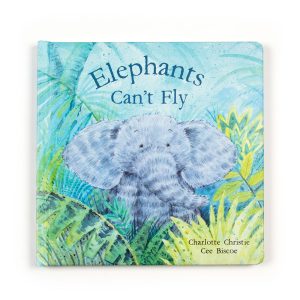 Elephants Can’t Fly Book and Fuddlewuddle Elephant Medium