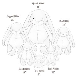 Wee 8 Floppy Nibble Bunny – Pink
